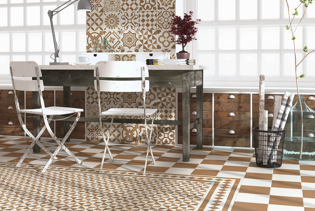 Керамическая плитка Antigua Decor Beige 20x20, Base Blanco 20x20, Base Beige 20x20, Antigua Beige 001 20x20, Antigua Beige 002 20x20, Antigua Beige 004 20x20
